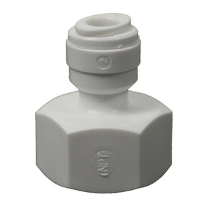 Female Adapter Acetal 1/4 QC x 1/2 NPT