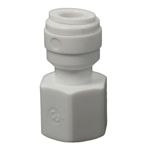 FeMale Adaptor Acetal 1/4 qc x 7/16 MNPT-6 thread