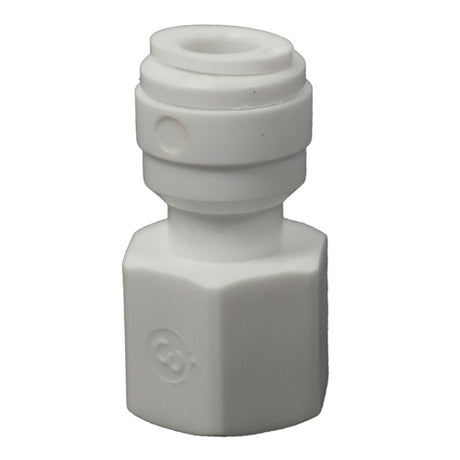 FeMale Adaptor Acetal 1/4 qc x 7/16 MNPT-6 thread