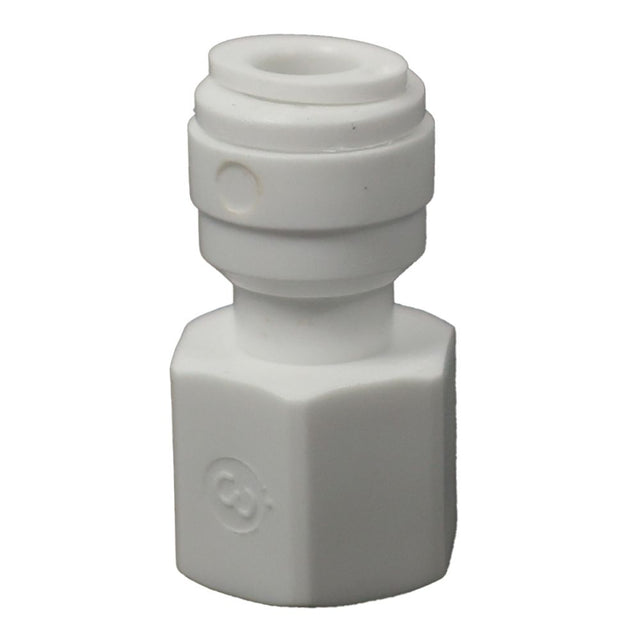FeMale Adaptor Acetal 1/4 qc x 7/16 MNPT-6 thread