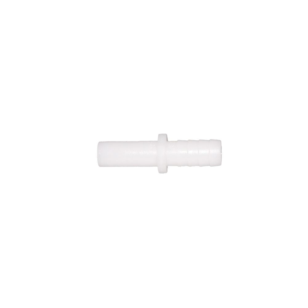 NeoFit - Acetal Natural White Stem Barb Connector 1/4"stem x 3/16"barb