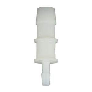 Reducer Barb Connector Natural Nylon - 5/8 ID x 1/4 ID