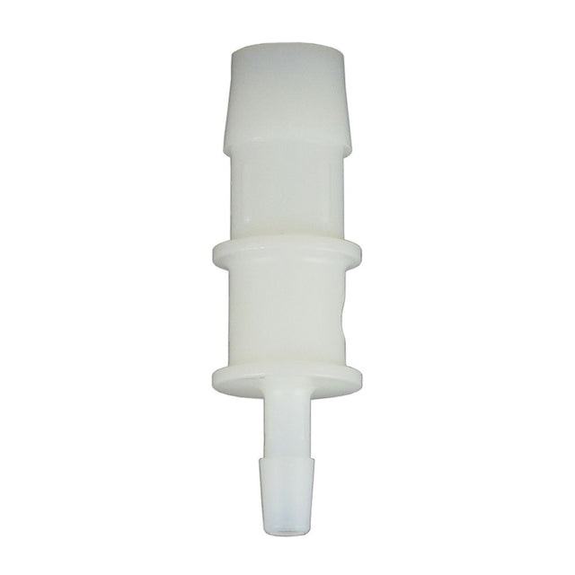 Reducer Barb Connector Natural Nylon - 5/8 ID x 1/4 ID
