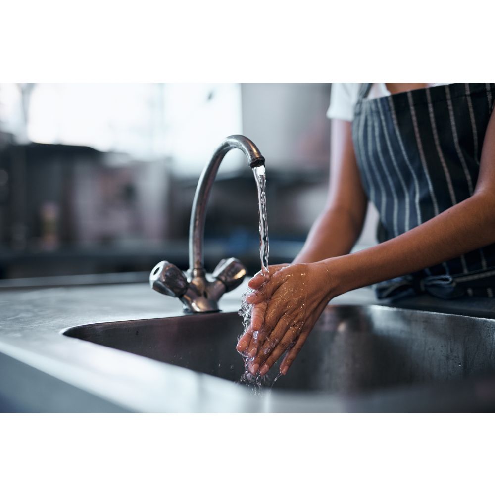 Pentek 150069 20" Standard Water Filter Housing Black/Blue w/ PR - 3/4" FPT