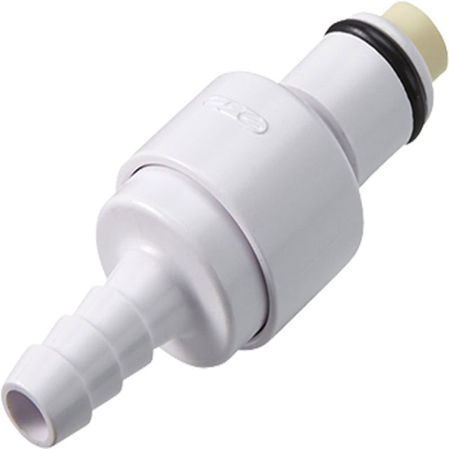 PLCD2200406 Valved In-Line Hose Barb Coupling Insert 1/4 ID Barb