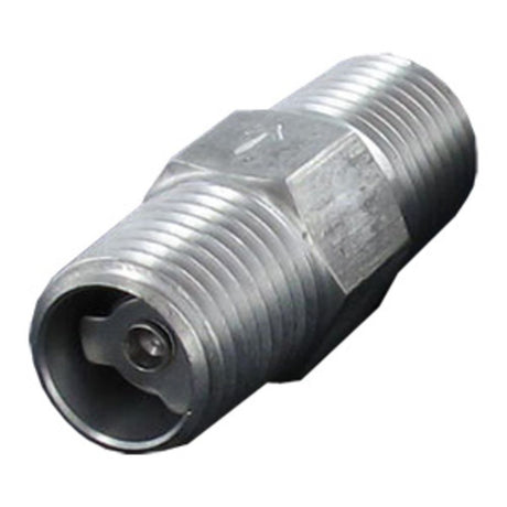 Inline Stainless Steel Check Valve - 1/8" mpt Inlet x 1/8 mpt Outlet