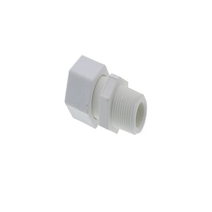 JACO 10-10-8-P-PG Polypropylene Male Connector 5/8 OD Tube x 1/2 MPT