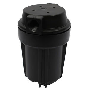 5" Neo-Pure SlimLine Flat Cap Housing Black Cap/Black Sump - 3/8"