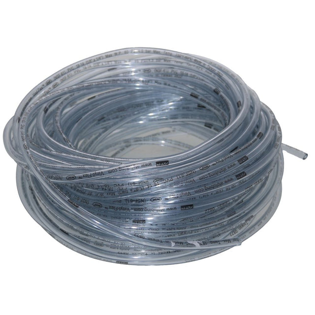 Clear Flexible PVC Tubing 1/8 ID x 1/4 OD