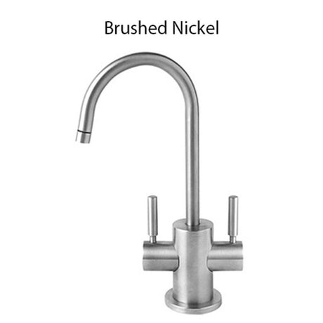 Mountain Plumbing MT1401-NL Contemporary Hot & Cold Water Dispenser w/ Round Base & Handles