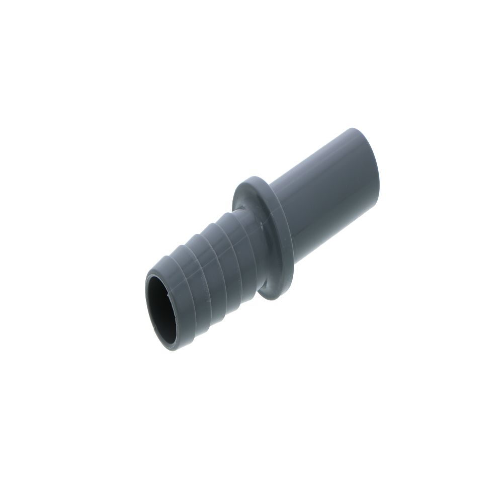 John Guest Stem Barb Connector  - 1/2 OD Stem x 1/2 ID Barb
