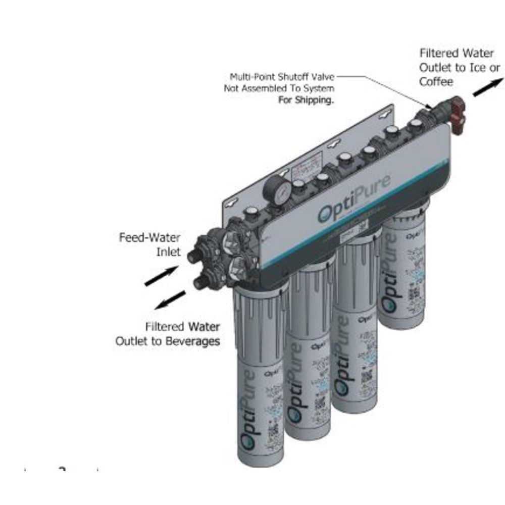 Optipure OptiPure QT3MP Multi-Point Filtration System – Fresh Water Systems