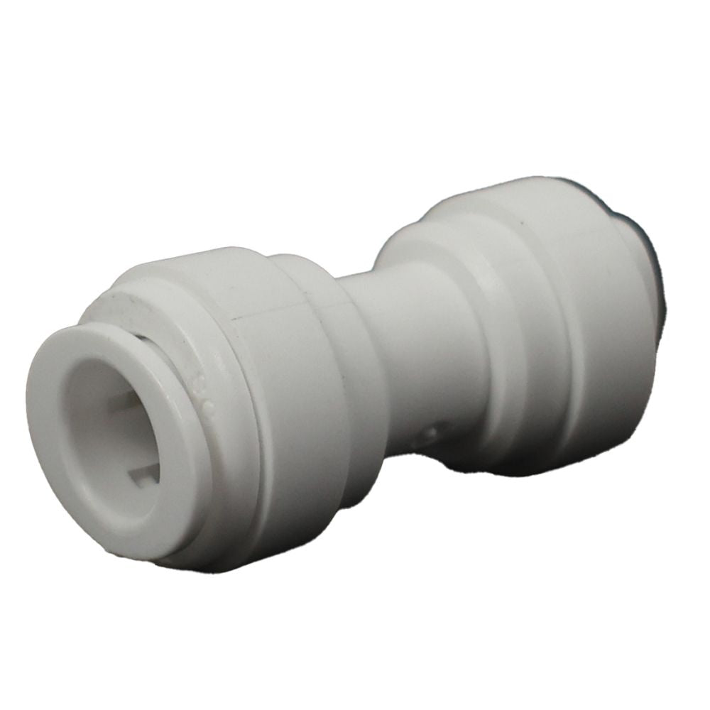 Union Connector Acetal 3/8 qc x 1/4 qc