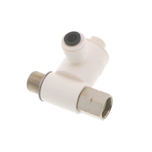 Watts AquaLock/SeaTech - Stop Valve Adapter 3/8" Male Comp x 3/8" Female Comp x 1/4" QC