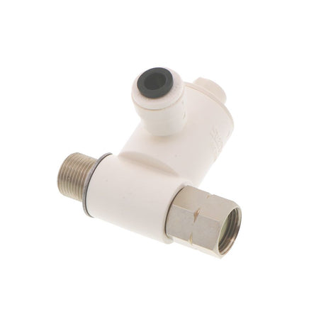 Watts AquaLock/SeaTech - Stop Valve Adapter 3/8" Male Comp x 3/8" Female Comp x 1/4" QC