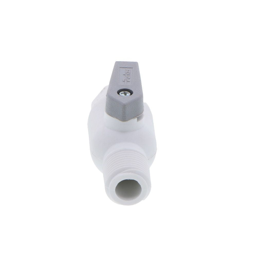 Parker LIQUIfit Valve Male Connector - 3/8 QC x 3/8 MPT