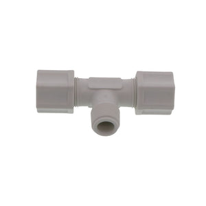 JACO 60-8-6-P-PG Polypropylene Male Branch Tee 1/2 OD Tube x 3/8 MPT