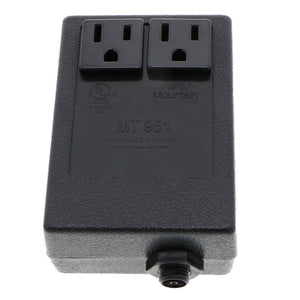 Mountain Plumbing MT952 Square Classic Touch Waste Disposer Air Switch