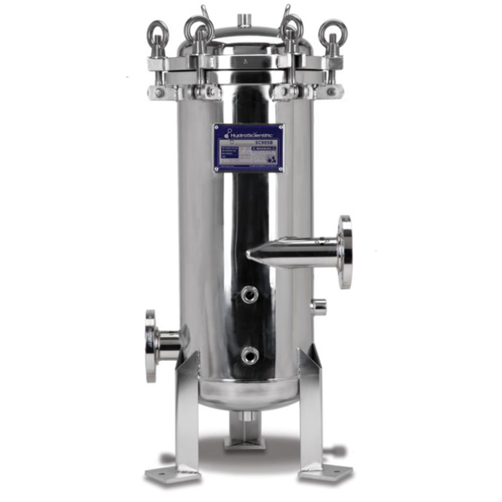 HydroScientific Sciclone™ SC90SB Swing Bolt 90 Single Jumbo Filter Housing