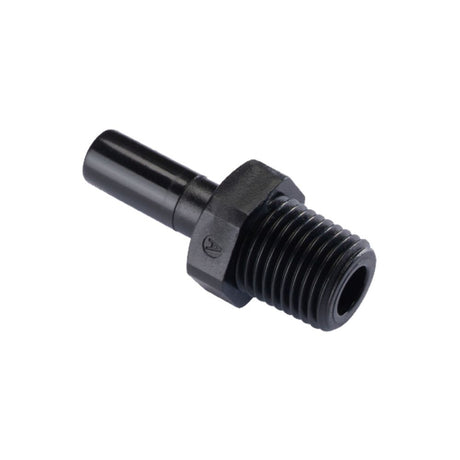 NeoFit - Acetal Black Stem Adapter 3/8" stem x 1/4" NPTF