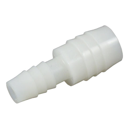 Reducer Barb Connector Natural Nylon - 5/8 ID x 3/8 ID