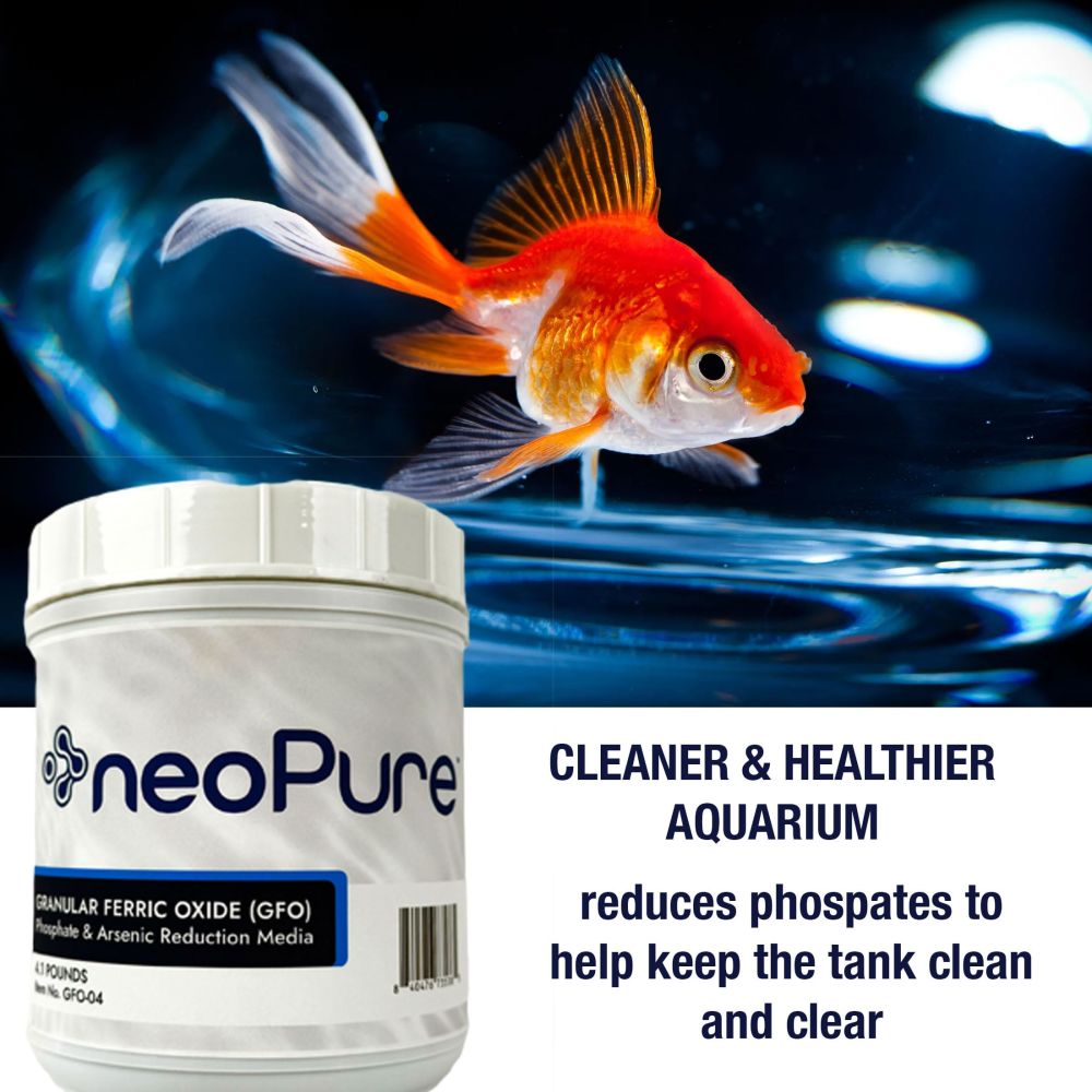 Granular Ferric Oxide [GFO] Phosphate and Arsenic Reduction Media