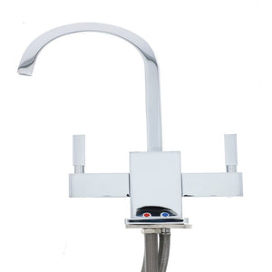 Mountain Plumbing MT1501-NL Contemporary Hot & Cold Water Dispenser w/ Square Base & Handle