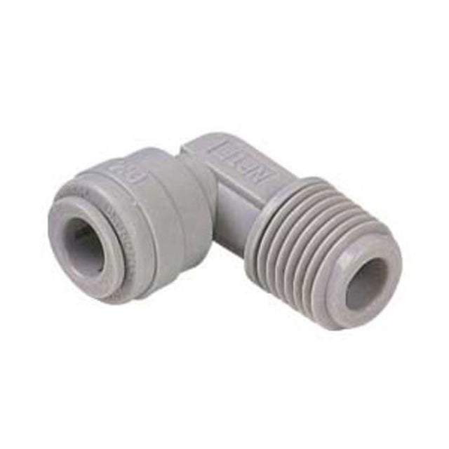 DMfit Elbow Male Connector - 3/8" Push-In x 3/8" NPTF