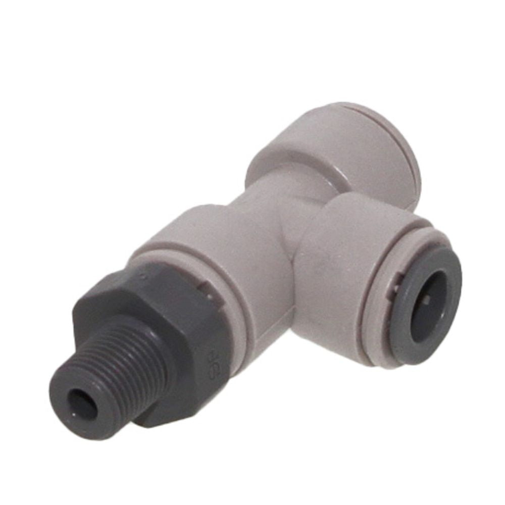 John Guest Swivel Male Run Tee BSPT - 5/16 x 3/8   BSPT