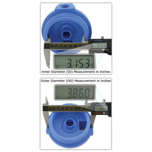 Pentek 154082 White Cap for Slim Line Counter Top Housings 1/4" FPT No PR