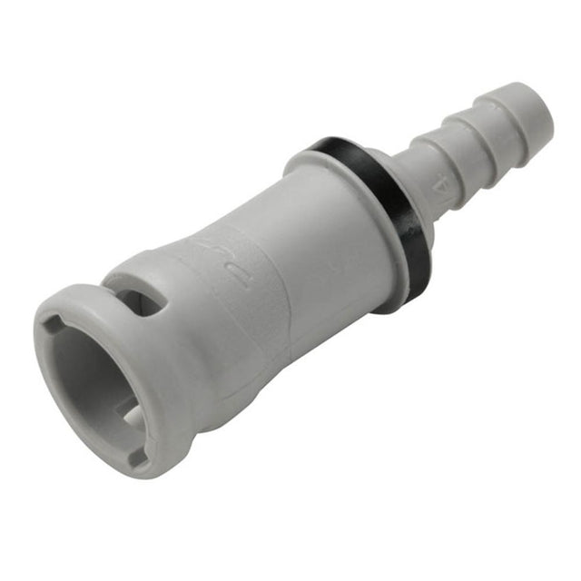 NS2D170412 Valved In-Line Hose Barb Coupling Body 1/4 ID Barb