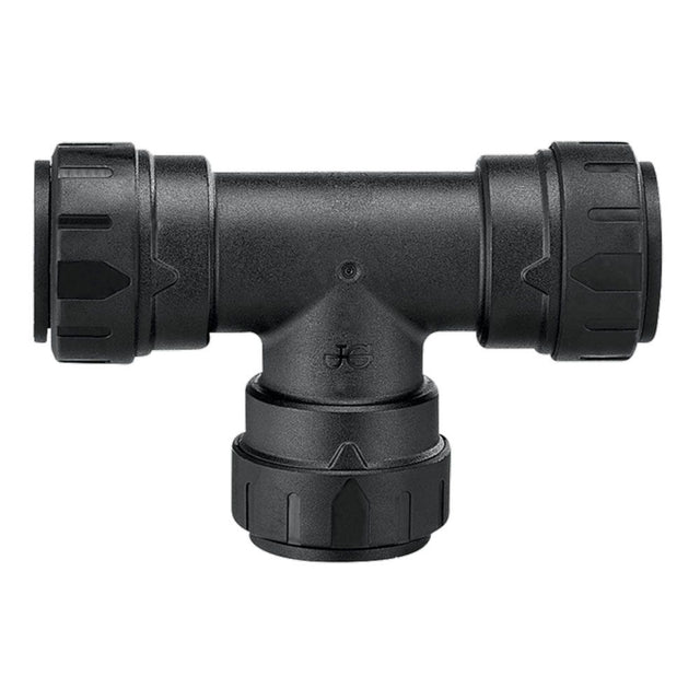 John Guest ProLock Black Union Tee - 3/4 CTS