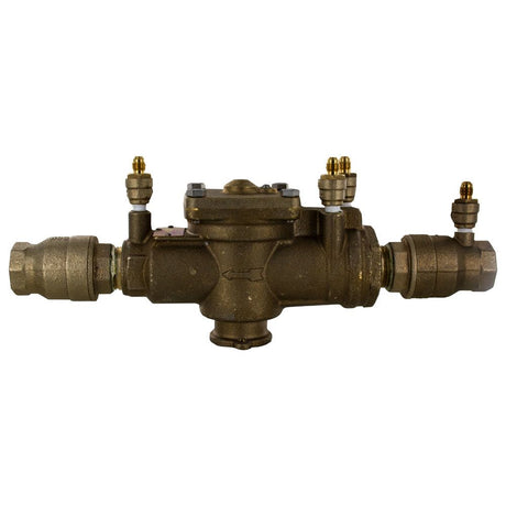 Watts Reduced Pressure Zone Backflow Preventer 1" Lead Free Bronze RPZ [LF009M2QT]