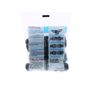 John Guest Reducing Union Elbow BLACK ACETAL - 12mm x 10mm