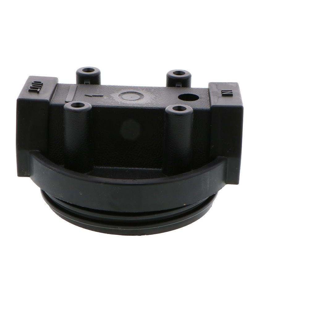 Pentek 154017 Black Mounting Bracket Cap for Standard Housings No PR - 3/4" FPT