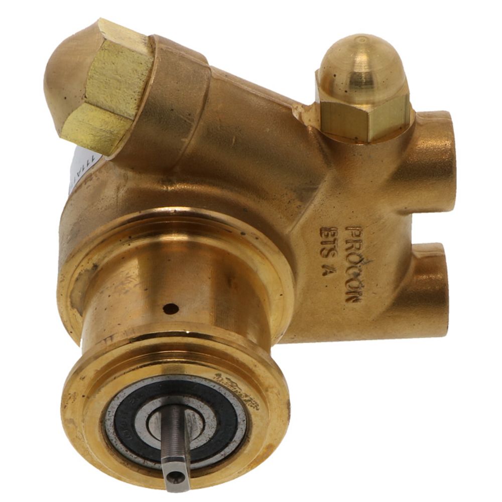 Procon Pump NSF Brass 110 GPH 3/8" NPT - 99 psi PRV w/ .188" Double Flat Drive [Clamp-on]