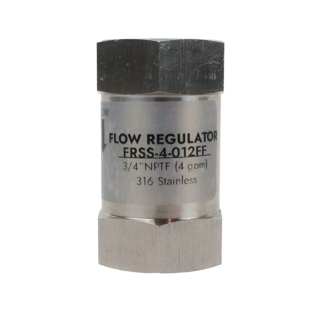 Neo-Pure Stainless Steel Flow Control 4 GPM SS - 3/4 FPT