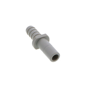 DMfit Stem Barb Straight Connector - 3/8 OD Stem x 5/16 ID Barb