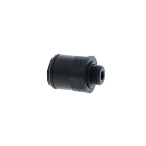 John Guest Male Connector BLACK ACETAL - 8mm x 1/8 BSPP