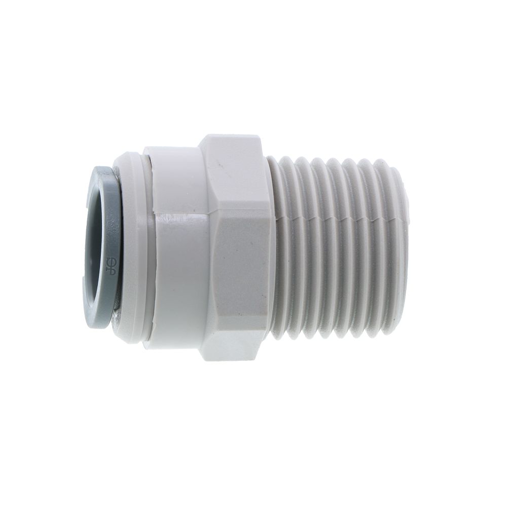 John Guest Male Connector BSPT - 1/2 x 1/2  BSPT