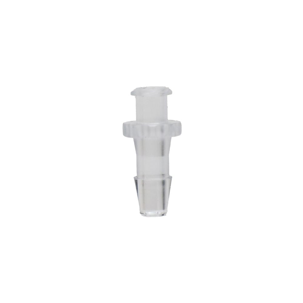LinkTech Female Luer Thread Style to 200 Series Barb, 3/16" [4.8 mm] ID Tubing, Clear Polycarbonate