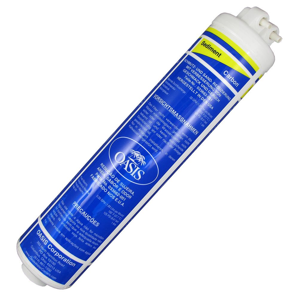 Oasis 033662-001 Quick Change Sed/Carbon Prefilter ylw & blue