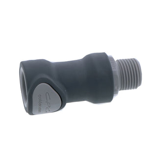 NS6D10008BSPT Valved Male Thread Coupling Body 1/2 BSPT