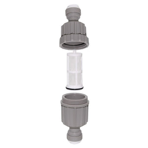 Inline Filter Strainer 1/4 - 1/4 80 mesh [180u]