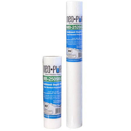 Everpure Compatible 10" EC110 + 20" EC210 Sediment Filters