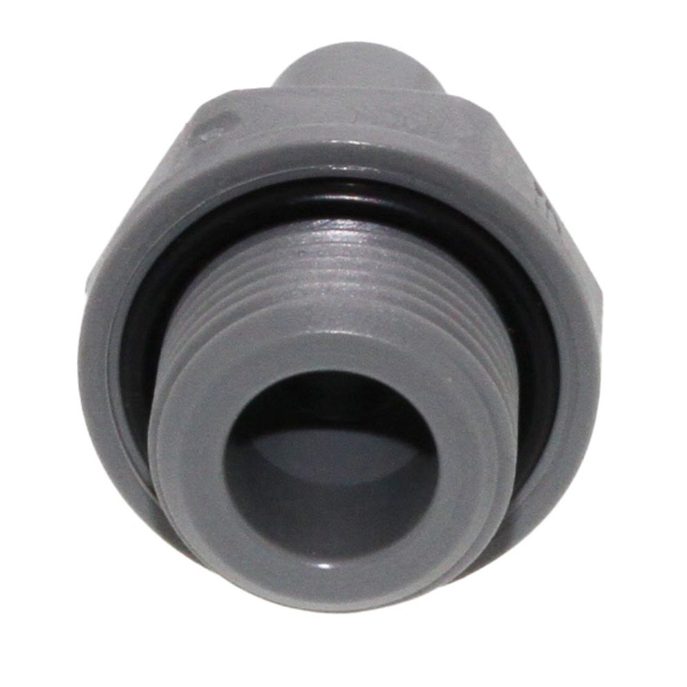 John Guest Stem Adapter BSPP - 3/8 x 3/8  BSPP