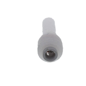 Kynar PVDF Stem Connector - 1/4 x 3/8 Stem