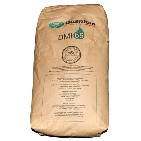 Quantum DMI 65 Adv Oxidation Catalytic Media for Iron/Manganese/Heavy Metals | 0.5 CU. FT.