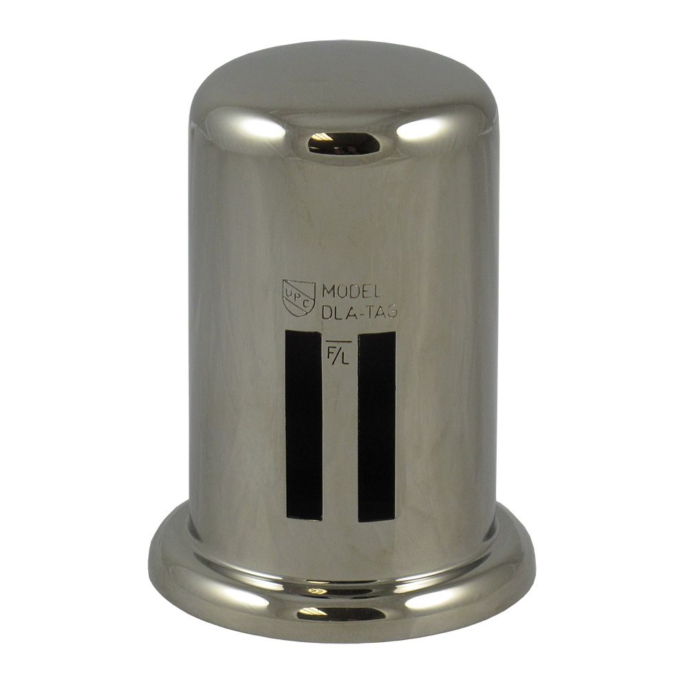 Brass Cover Cap for Twin Inlet Air Gap - Polished Nickel PVD