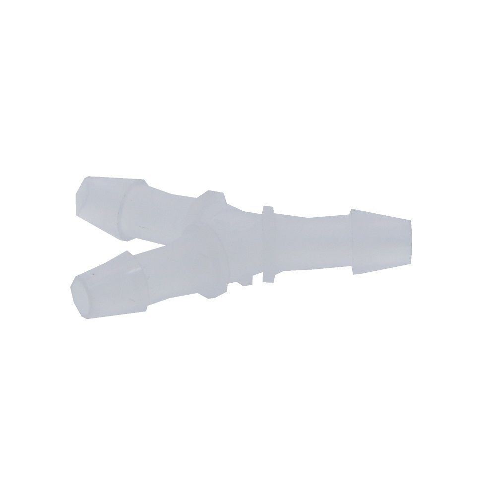 FitQuik Polypropylene Union Y Barb Fitting - 3/16 ID x 3/16 ID x 3/16 ID